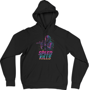 Speed Kills Hoodie – Outrun. Outgun. Outlast.